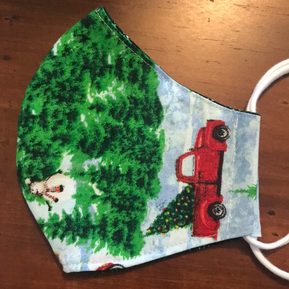 Face Mask Reversible Handmade